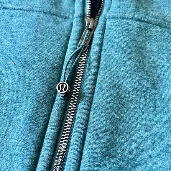 Lululemon Scuba Oversized Funnel Neck Zip Up Plush Green XS/S - Picture 4 of 9